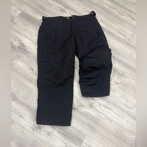 Warm Black Winter Pants